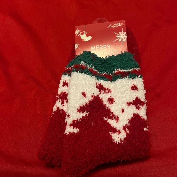 Wondershop Red Cookie Crew Kids Pj Tee and Christmas socks - Picture 9 of 11